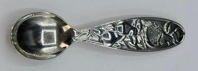  Tiffany Co Tiffany Co Sterling Silver Partridge in a Pear Tree Baby Spoon