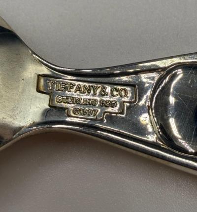  Tiffany Co Tiffany Co Sterling Silver Partridge in a Pear Tree Baby Spoon