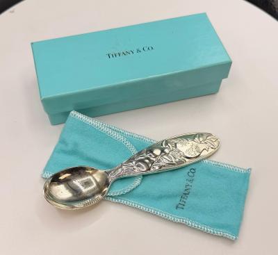  Tiffany Co Tiffany Co Sterling Silver Partridge in a Pear Tree Baby Spoon