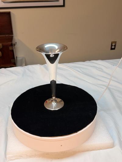  Tiffany Co Tiffany Co Trumpet form Sterling Silver Vase