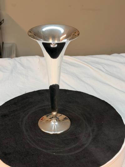  Tiffany Co Tiffany Co Trumpet form Sterling Silver Vase