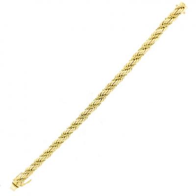  Tiffany Co Tiffany Co Twisted Rope Bracelet 14kt