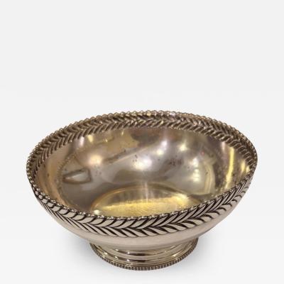  Tiffany Co Tiffany Co Wave Edge Sterling Silver Fruit Bowl circa 1885