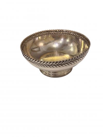  Tiffany Co Tiffany Co Wave Edge Sterling Silver Fruit Bowl circa 1885