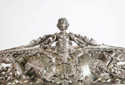  Tiffany Co Tiffany Company George Paulding Farnham A Rare Lavish Silver Centerpiece