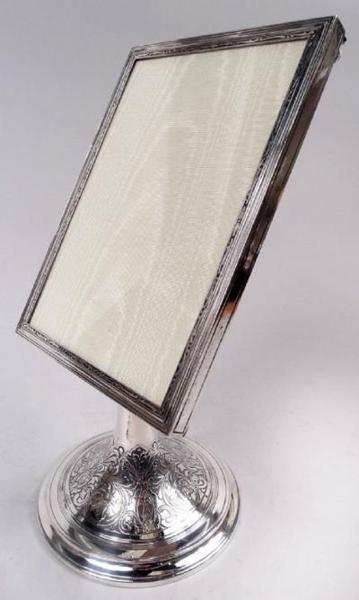  Tiffany Co Tiffany Edwardian Classical Picture Frame on Adjustable Stand