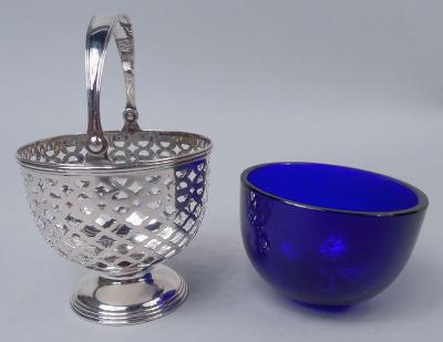  Tiffany Co Tiffany Edwardian Georgian Pierced Sterling Silver Sugar Basket