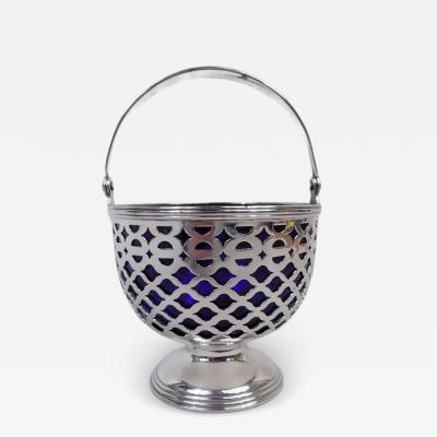  Tiffany Co Tiffany Edwardian Georgian Pierced Sterling Silver Sugar Basket