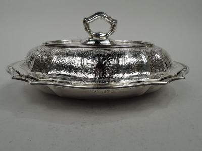  Tiffany Co Tiffany Edwardian Modern Classical Sterling Silver Oval Serving Bowl
