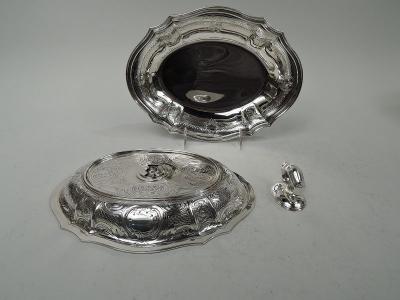  Tiffany Co Tiffany Edwardian Modern Classical Sterling Silver Oval Serving Bowl