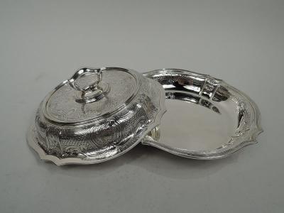  Tiffany Co Tiffany Edwardian Modern Classical Sterling Silver Round Serving Bowl