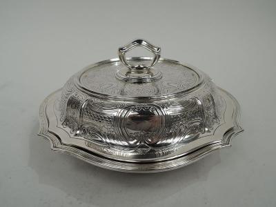  Tiffany Co Tiffany Edwardian Modern Classical Sterling Silver Round Serving Bowl