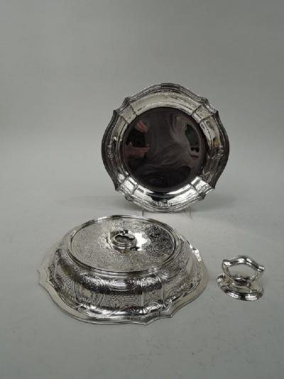  Tiffany Co Tiffany Edwardian Modern Classical Sterling Silver Round Serving Bowl