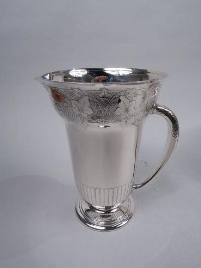  Tiffany Co Tiffany Edwardian Modern Classical Sterling Silver Water Pitcher