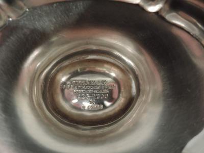  Tiffany Co Tiffany Edwardian Regency Coffee Tea Set with Flower Basket Finial