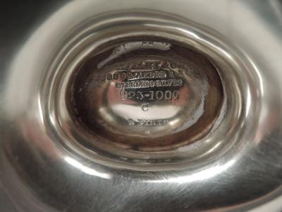  Tiffany Co Tiffany Edwardian Regency Coffee Tea Set with Flower Basket Finial