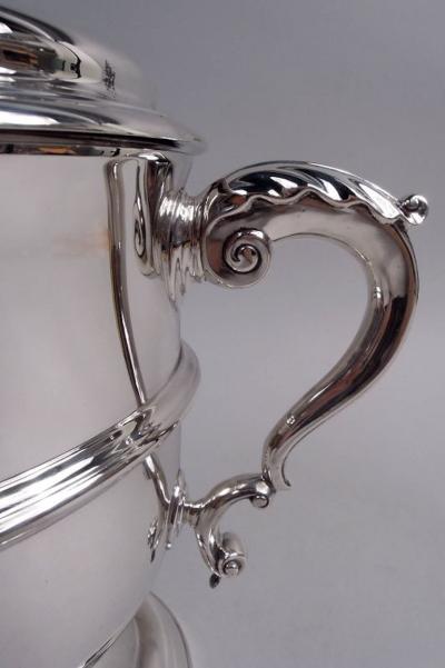  Tiffany Co Tiffany English Neoclassical Covered Urn Trophy Cup 1925