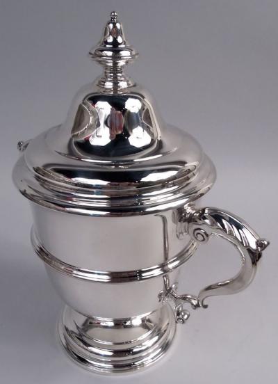  Tiffany Co Tiffany English Neoclassical Covered Urn Trophy Cup 1925