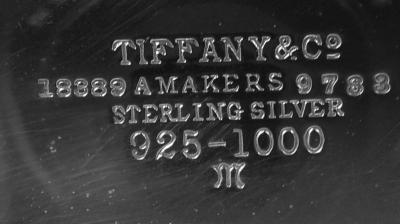  Tiffany Co Tiffany Engraved Hampton Sterling Silver Kettle on Stand