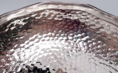  Tiffany Co Tiffany Japonesque Mixed Metal Beetle Butterfly Centerpiece Bowl