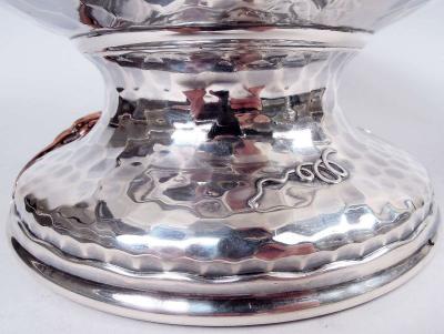  Tiffany Co Tiffany Japonesque Mixed Metal Beetle Butterfly Centerpiece Bowl