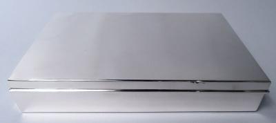  Tiffany Co Tiffany Large Heavy American Modern Sterling Silver Box