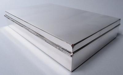  Tiffany Co Tiffany Large Heavy American Modern Sterling Silver Box