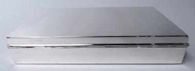  Tiffany Co Tiffany Large Heavy American Modern Sterling Silver Box