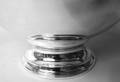  Tiffany Co Tiffany Large Modern Classical Sterling Silver Centerpiece Bowl