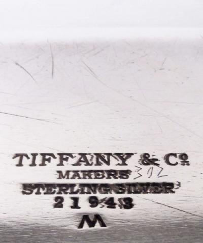  Tiffany Co Tiffany Large and Heavy Modern Sterling Silver Rectangular Tray