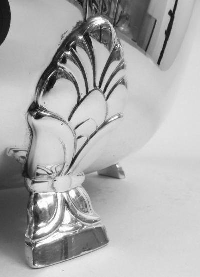  Tiffany Co Tiffany Midcentury Modern Bowl in Classic Palmette Pattern