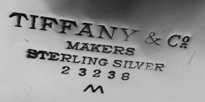  Tiffany Co Tiffany Midcentury Modern Bowl in Classic Palmette Pattern