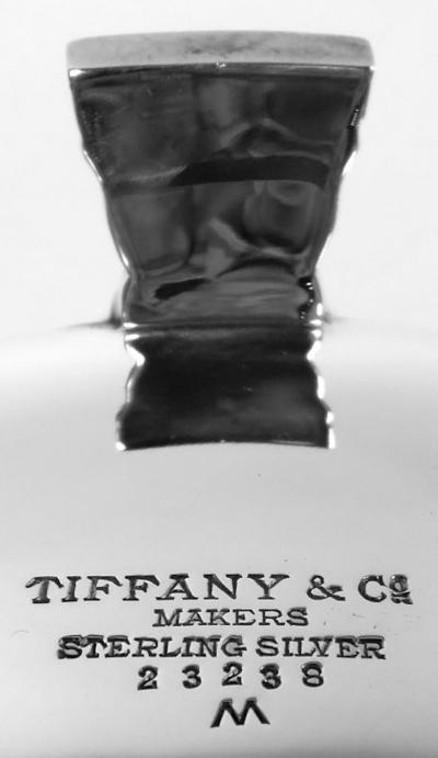  Tiffany Co Tiffany Midcentury Modern Bowl in Classic Palmette Pattern