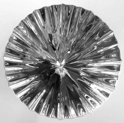  Tiffany Co Tiffany Midcentury Modern Classical Sterling Silver Leaf Bowl