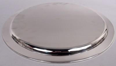  Tiffany Co Tiffany Midcentury Modern Sterling Silver 14 Inch Round Tray