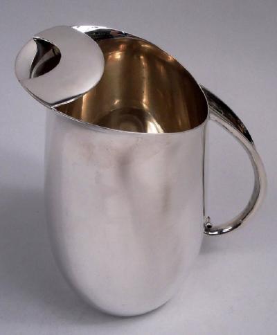  Tiffany Co Tiffany Midcentury Modern Sterling Silver Bar Pitcher