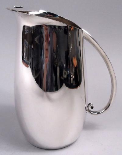  Tiffany Co Tiffany Midcentury Modern Sterling Silver Bar Pitcher