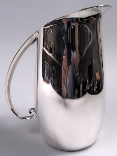  Tiffany Co Tiffany Midcentury Modern Sterling Silver Bar Pitcher
