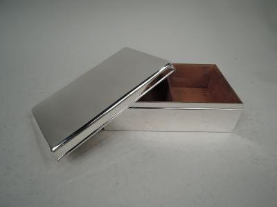  Tiffany Co Tiffany Midcentury Modern Sterling Silver Box