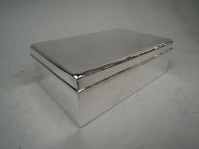  Tiffany Co Tiffany Midcentury Modern Sterling Silver Box