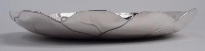  Tiffany Co Tiffany Midcentury Modern Sterling Silver Leaf Bowl