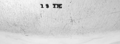  Tiffany Co Tiffany Modern Georgian Sterling Silver Piecrust Tray