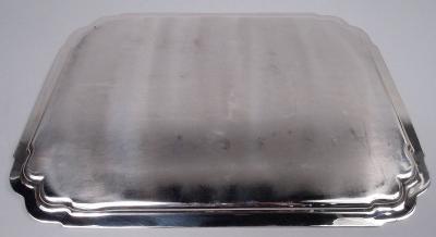  Tiffany Co Tiffany Modern Georgian Sterling Silver Rectangular Tray