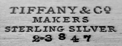  Tiffany Co Tiffany Modern Sterling Silver Box with Bold Wave Edge Ornament