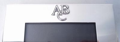  Tiffany Co Tiffany Modern Sterling Silver Dancing Bear ABC Picture Frame