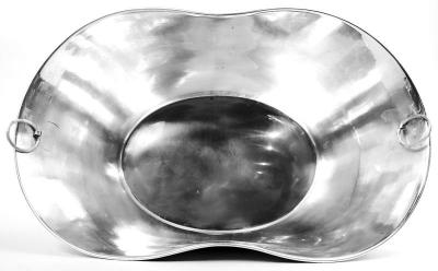  Tiffany Co Tiffany Modern Sterling Silver Picnic Basket Wine Cooler