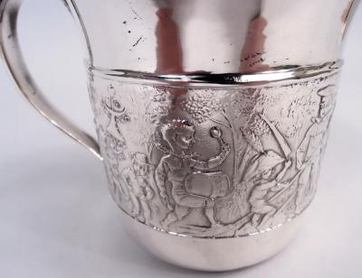  Tiffany Co Tiffany Old Fashioned Sterling Silver Children s Parade Baby Cup