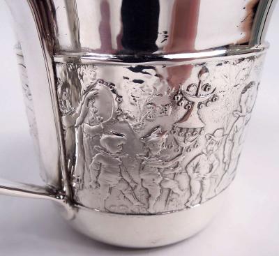  Tiffany Co Tiffany Old Fashioned Sterling Silver Children s Parade Baby Cup