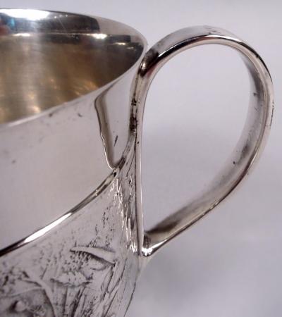  Tiffany Co Tiffany Old Fashioned Sterling Silver Children s Parade Baby Cup