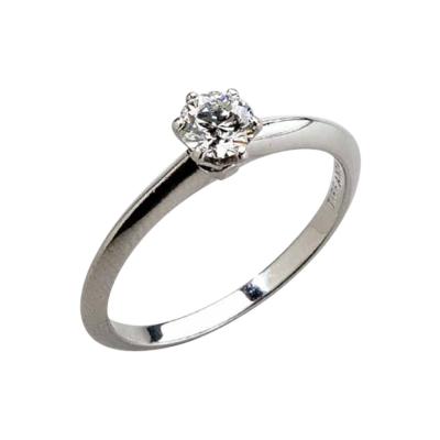  Tiffany Co Tiffany Platinum Engagement Ring with Diamond